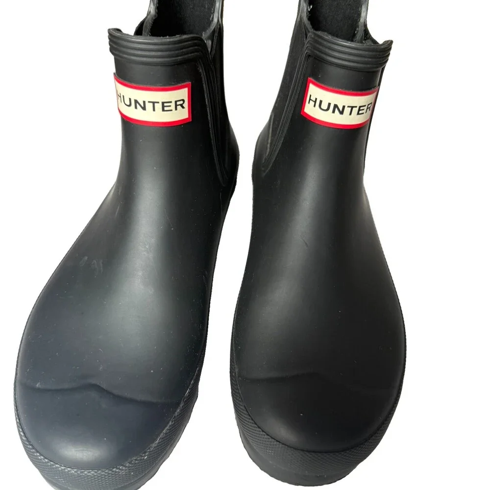 Hunter Women’s Original Black Chelsea Boots – Waterproof – Size 7, new no box